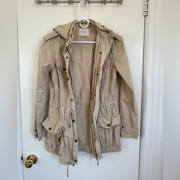 Aritzia Talula Military Tan Utility Jacket - Picture 5 of 14